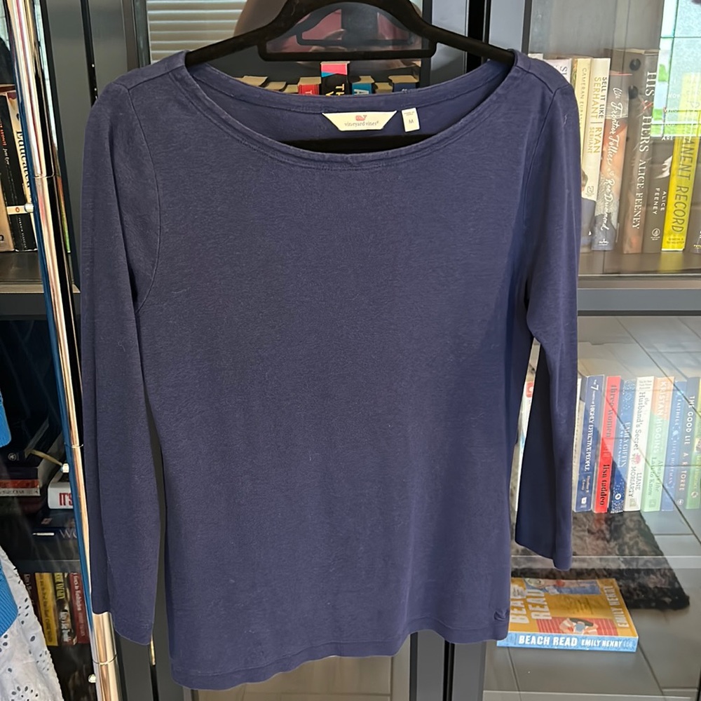 Vineyard Vines 3/4 length sleeve tee